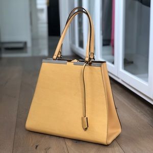 Used FENDI bag, leather/metal trim,good condition